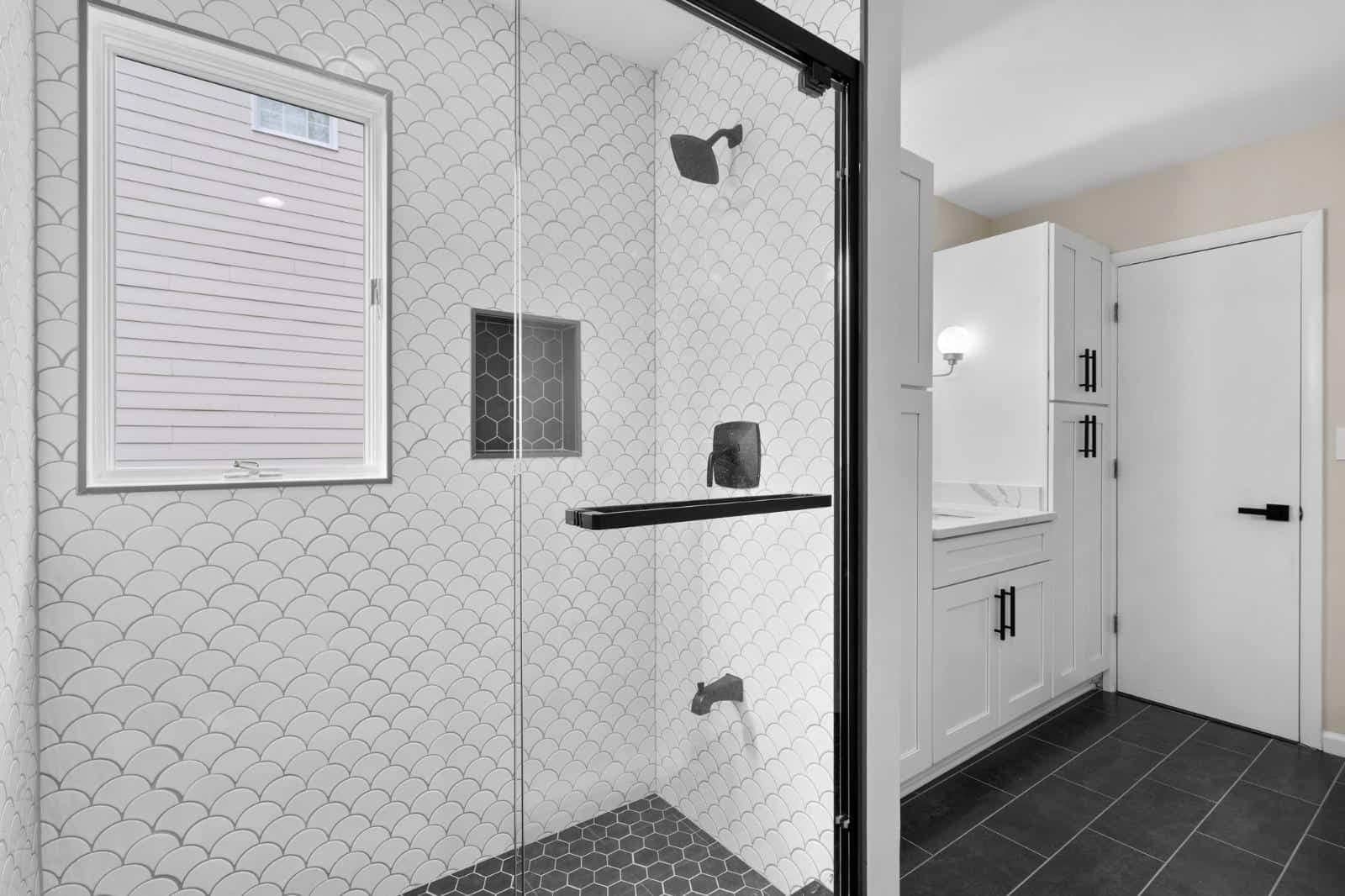 Bathroom remodeling project - Shower