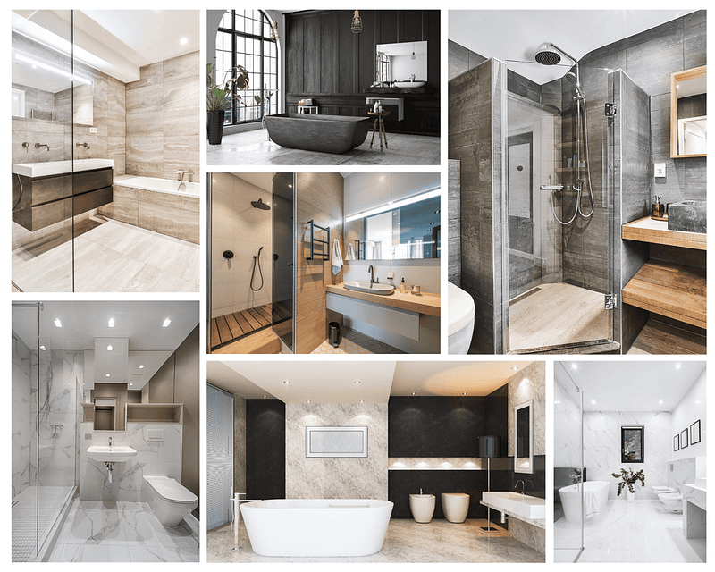 Bathroom remodeling inspiration photos.