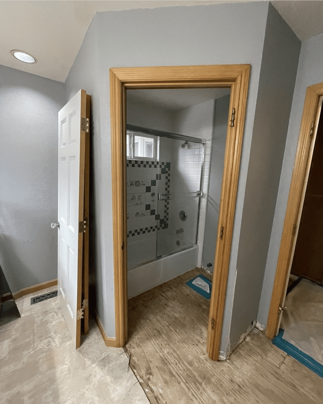 Before Picture Bathroom Remodeling Project