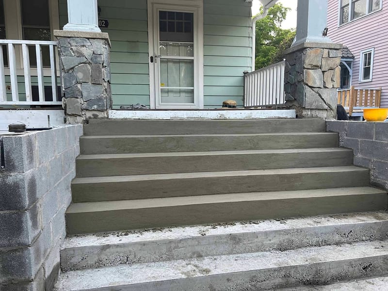 Concrete Stairs remodeling